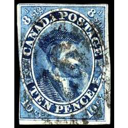 canada stamp 7 jacques cartier 10d 1855 U F 052