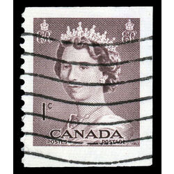 canada stamp 325as queen elizabeth ii 1 1953
