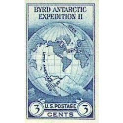 us stamp postage issues 768a byrd antarctic single 3 1935