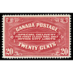 canada stamp e special delivery e2 special delivery stamps 20 1922 M F VF 019