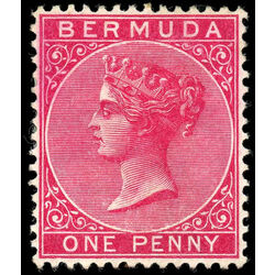bermuda stamp 19 queen victoria 1889