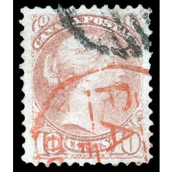 canada stamp 40c queen victoria 10 1877 U VF 004