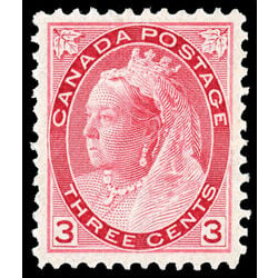 canada stamp 78 queen victoria 3 1898 M XFNH 016