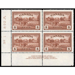 canada stamp 268 eastern farm scene 8 1946 PB LL %231 012