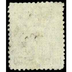 british columbia vancouver island stamp 17 surcharge 1869 U VF 011
