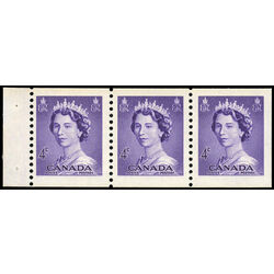 canada stamp bk booklets bk47 queen elizabeth ii 1953