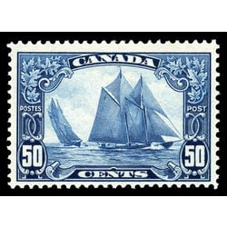 canada stamp 158 bluenose 50 1929 M F VF 135