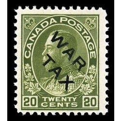 canada stamp mr war tax mr2c war tax 20 1915 M F VF 044