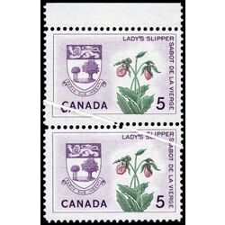 canada stamp 424 prince edward island lady s slipper 5 1965 M VFNH 004
