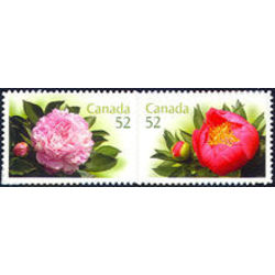 canada stamp 2262a peonies 2008