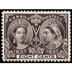 canada stamp 56 queen victoria diamond jubilee 8 1897 M VF 066