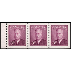 canada stamp bk booklets bk44 king george vi 1951