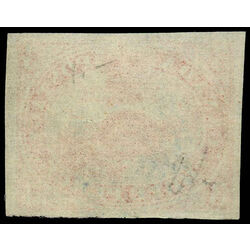 canada stamp 4 beaver 3d 1852 U VF 124