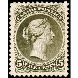 canada stamp 26 queen victoria 5 1875