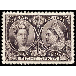 canada stamp 56 queen victoria diamond jubilee 8 1897 M XF 069
