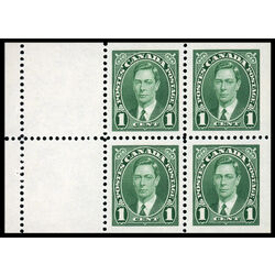 canada stamp bk booklets bk31b king george vi 1937