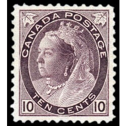 canada stamp 83 queen victoria 10 1898