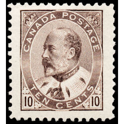 canada stamp 93 edward vii 10 1903 M XF 021