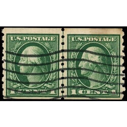 us stamp postage issues 412 washington 1 1912 U VF 001