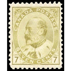 canada stamp 92 edward vii 7 1903 M VFNH 027