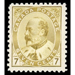 canada stamp 92 edward vii 7 1903 M F VFNH 029
