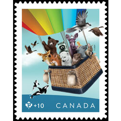 canada stamp b semi postal b35i canada post community foundation 2024