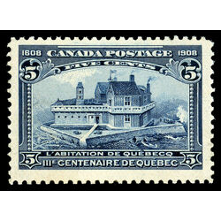 canada stamp 99 champlain s habitation 5 1908 M VF 066
