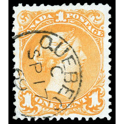 canada stamp 23 queen victoria 1 1869 U F VF 043