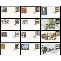 collection of 12 canada first day covers masterpieces of canadian art 1 e2431a7e 4955 453c 9343 93fa75eb7817