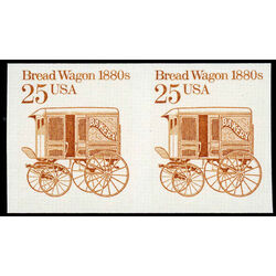 us stamp postage issues 2136a bread wagon 1880s 1986