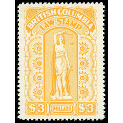 canada revenue stamp bcl55 law stamps 3 1958