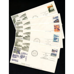 canada stamp 594 98 landscape definitives 1 20 1972 FDC