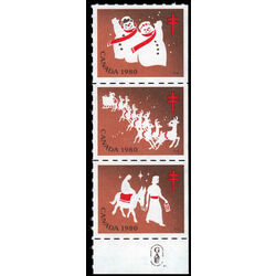 canada stamp christmas seals cs79 christmas seals 1980 M VFNH