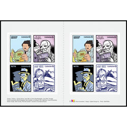 canada stamp 3449a graphic novelists 2024