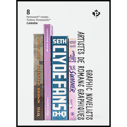 canada stamp 3449a graphic novelists 2024