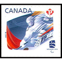 canada stamp 2301 ice sled hockey 2009