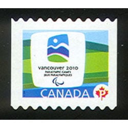 canada stamp 2307 paralympic emblem p 2009