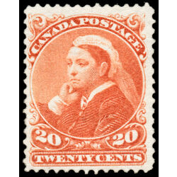 canada stamp 46 queen victoria 20 1893 M F VF 058