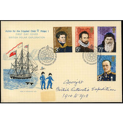british antartic expedition first day cover
