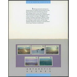 presentation cards with mint stamps