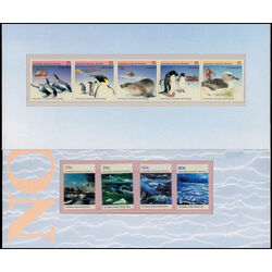 presentation cards with mint stamps