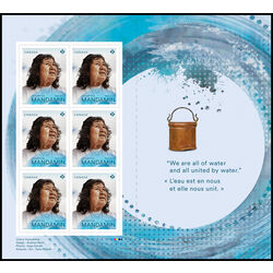 canada stamp 3453a josephine mandamin 2024