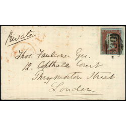 great britain early cover 1851