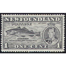 newfoundland stamp 233iii codfish 1 1937