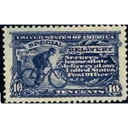 us stamp special delivery e e11c special delivery 10 1917