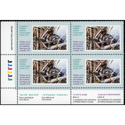 canadian wildlife habitat conservation stamp fwh7 black duck 8 50 1991 PB LL 001