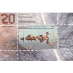 canadian wildlife habitat conservation stamp fwh20 mallard ducks 8 50 2004