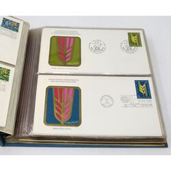 55 united nations first day covers from 1976 1979