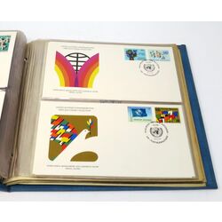 55 united nations first day covers from 1976 1979