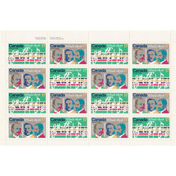 canada stamp 858a pane o canada centenary 1980